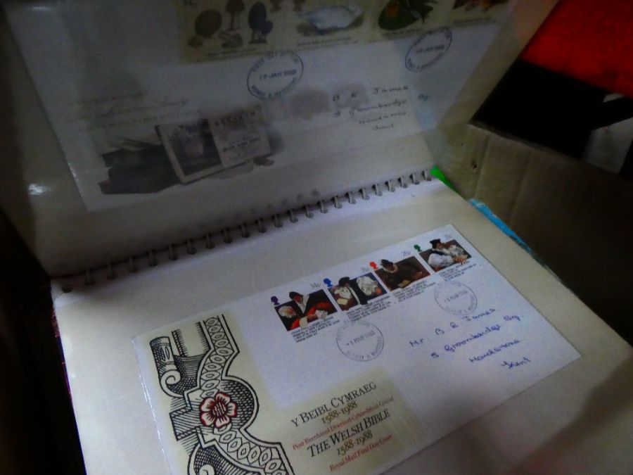 A selection of boxed GB First Day Covers in several albums - Image 6 of 8