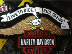 Born to ride sign