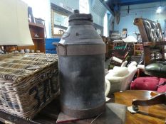 Vintage milk churn 'S - Briggs and Co', Burton On Trent