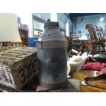 Vintage milk churn 'S - Briggs and Co', Burton On Trent