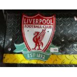 Liverpool football plaque