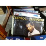 A box of various LPs to include Motown, Jazz, Classical, etc