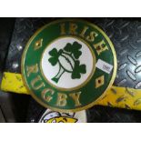 Irish Rugby sign