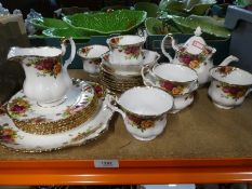 A Royal Albert 'Old Country Roses' tea set