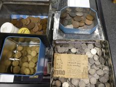 A quantity of 20th century coinage