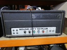 Sound City 50 plus Valve guitar amp