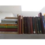 A shelf of antiquarian and later books on business and history