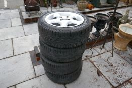 Four tyres
