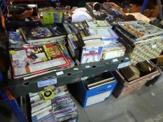 Four boxes of Comics, Horrible Histories books and others
