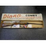 Diana Comet shooting set including Model 25  .22 calibre Air Rifle
