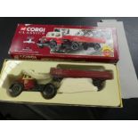 Boxed Corgi Classic Bedford O series articulated Dropside truck