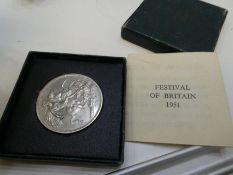 A small quantity of coins, some silver, 6 Dutch style white metal spoons and sundry