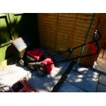 Mountfield HP470 petrol mower with catcher