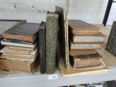 A small quantity of antiquarian books, some 17th and 18th century and other items