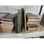 A small quantity of antiquarian books, some 17th and 18th century and other items