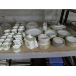 A quantity of Royal Doulton "Sonet" diner and tea ware