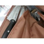 9 piece knife set in bag