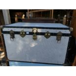 Large aluminium storage trunk