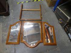 A selection of vintage mirrors