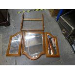 A selection of vintage mirrors