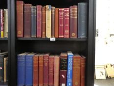 Five shelves of antiquarian and later medicine books