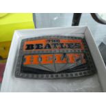 Beatles HELP belt with certificate L/E 7189