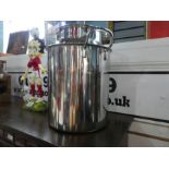 Stainless steel milk churn