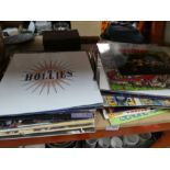 Selection of various LPs 'The Hollies' and programmes
