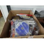 Box of Playstation 2 games, Computer games, etc