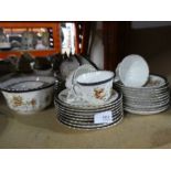 Royal Albert crown china, cups, saucers, bowls etc