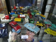 Selection of vintage Spot On, Matchbox and die cast etc.