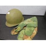 U.S.A. - Mk 1 pattern Army helmet and liner and camouflage cover