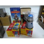 Boxed Robbie the Robot (including Dalek models)