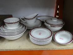 Selection of Myott 'Royalty' dinnerware
