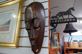 Large African tribal mask