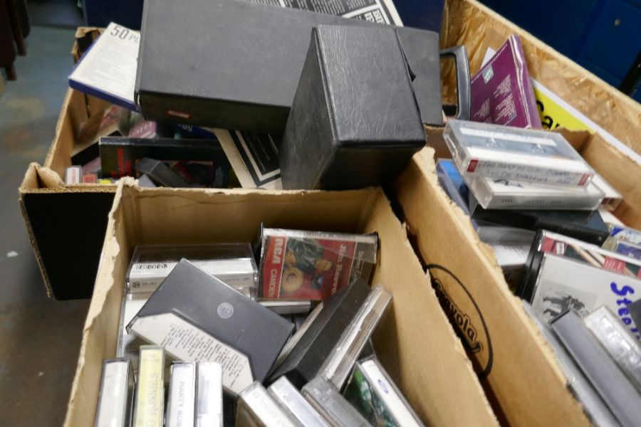 Large collection of tapes, videos, singles, LPs - Image 5 of 5