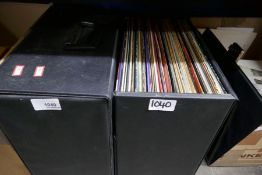 Two cases containing various LPs including Buddy Rich, Sound tracks, etc