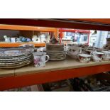 Quantity of Royal Albert 'Old Country Roses', tea and dinnerware approx 65 pieces. gilding worn