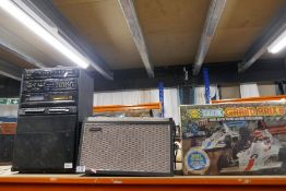 Vintage Karaoke HiFi system and speaker