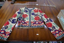 Christian Dior, an embroidered and sequined jacket, size 12