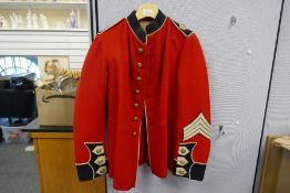 Royal Marines jacket, marked W.F. Price and inspected 16 12 10