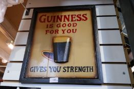 Guinness plaque