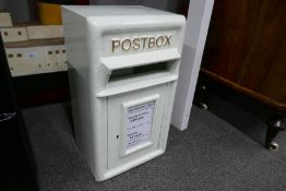 200 White Postbox