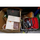 Box of photograph equipment