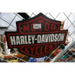 Harley Davidson sign