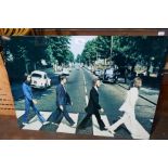 Large metal sign - The Beatles