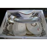 A tray of dinnerware by St Michael