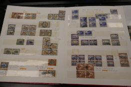 Stamps; an album of South African stamps, early 20th century and later