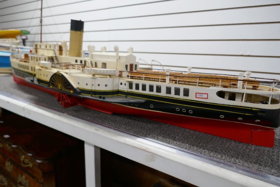 Remote Control model Paddle Steamer "Ryde Ferry" of very good detail, complete with all internal wor - Image 3 of 3