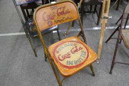 Painted folding chair